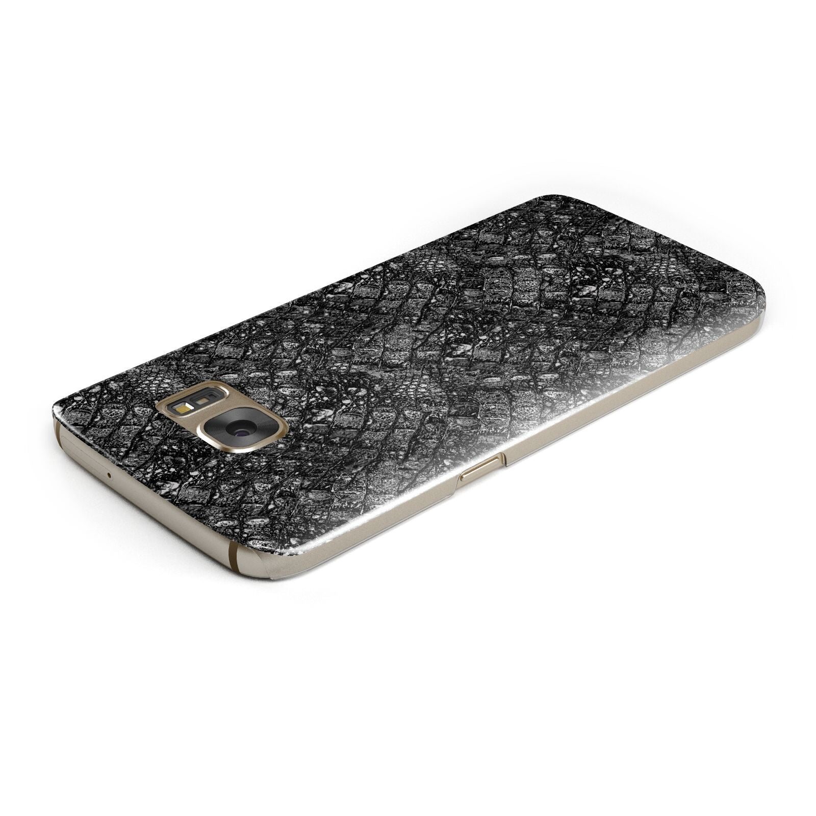 Snakeskin Design Samsung Galaxy Case Top Cutout