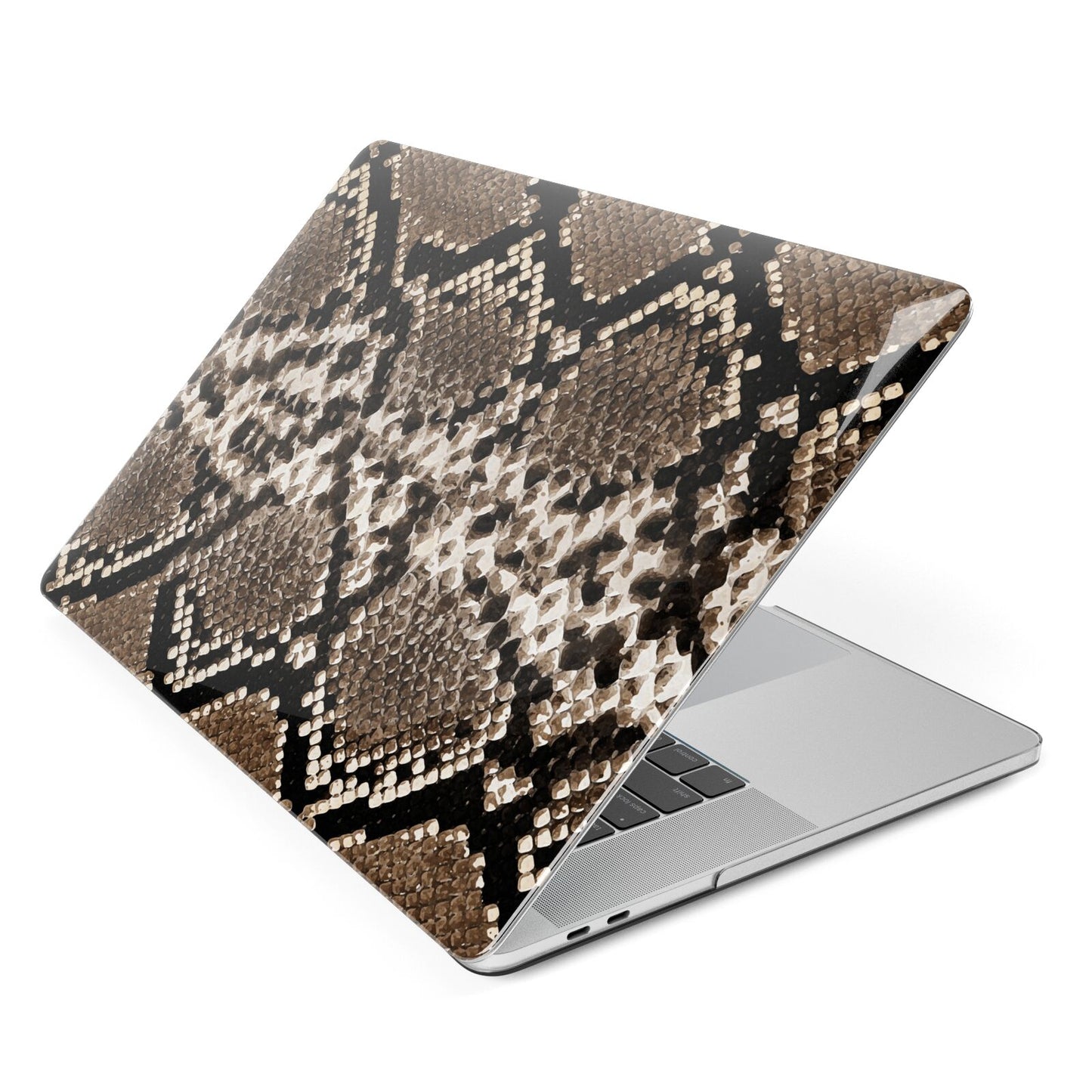 Snakeskin Pattern Apple MacBook Case Side View