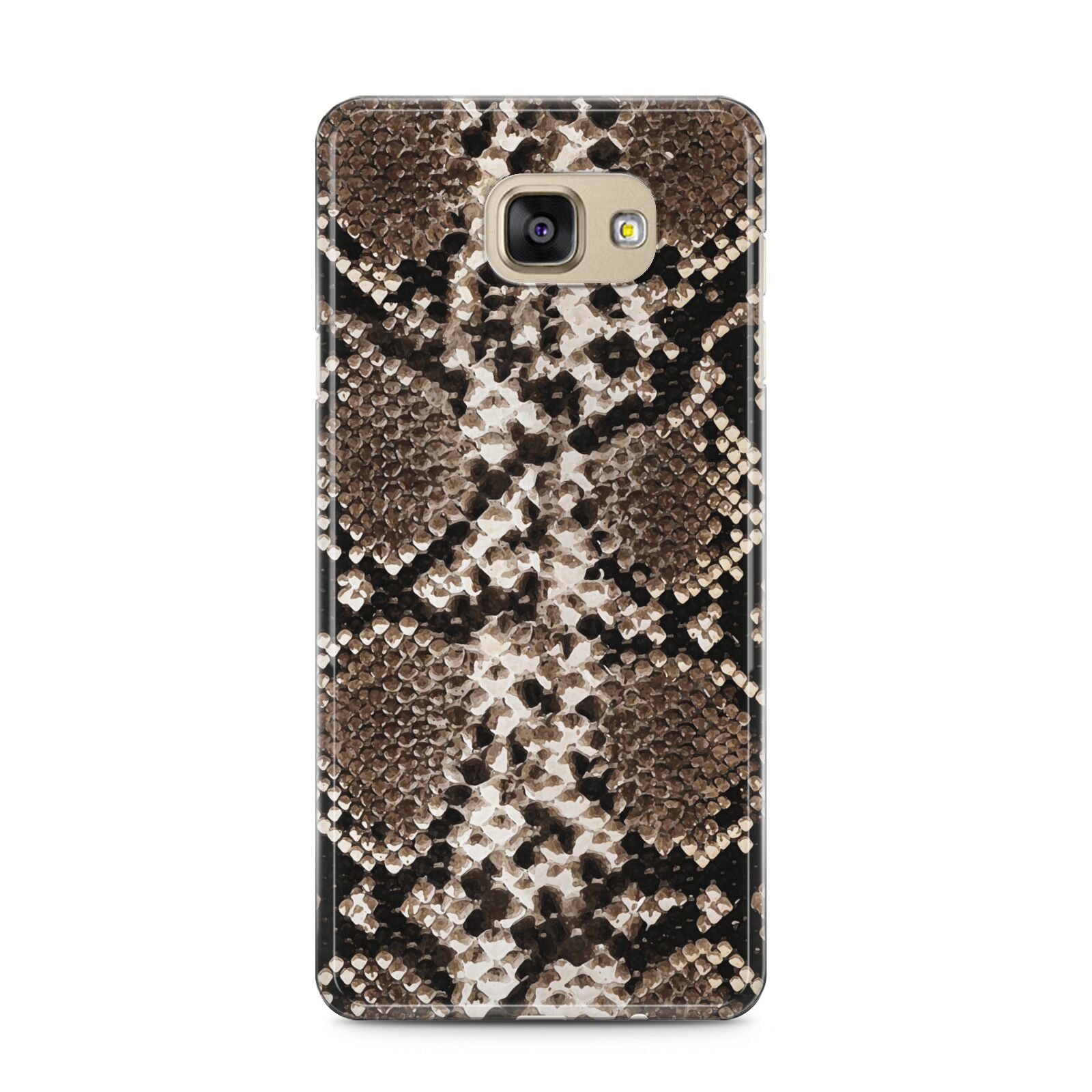 Snakeskin Pattern Samsung Galaxy A5 2016 Case on gold phone