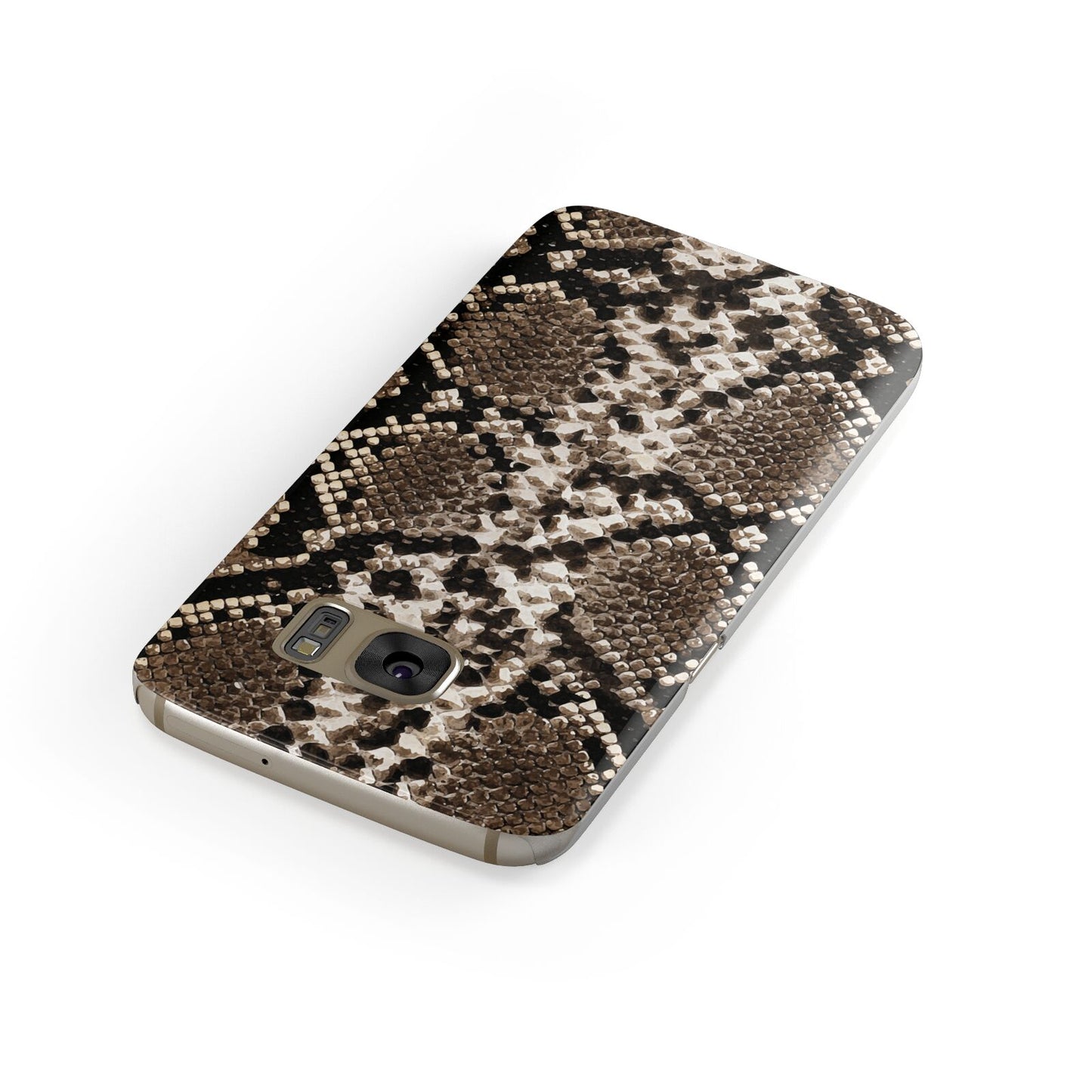 Snakeskin Pattern Samsung Galaxy Case Front Close Up