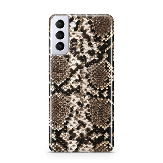 Snakeskin Pattern Samsung S21 Plus Phone Case