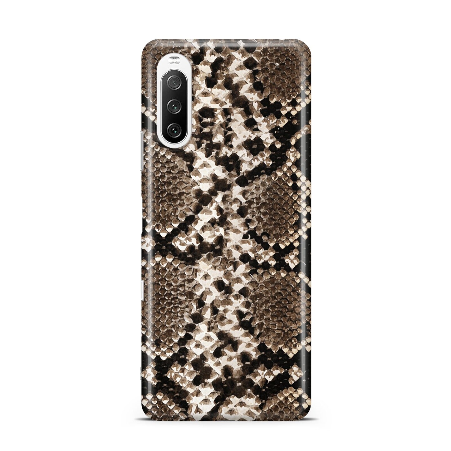 Snakeskin Pattern Sony Xperia 10 III Case