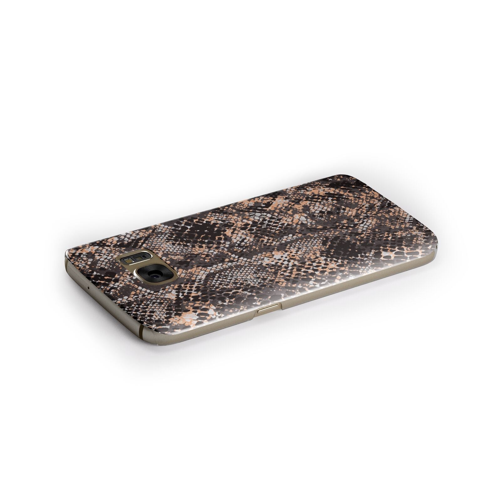 Snakeskin Print Samsung Galaxy Case Side Close Up