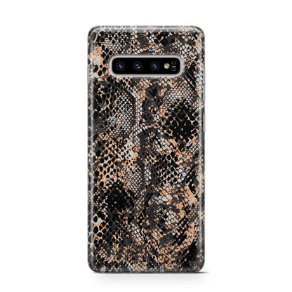 Snakeskin Print Samsung Galaxy S10 Case
