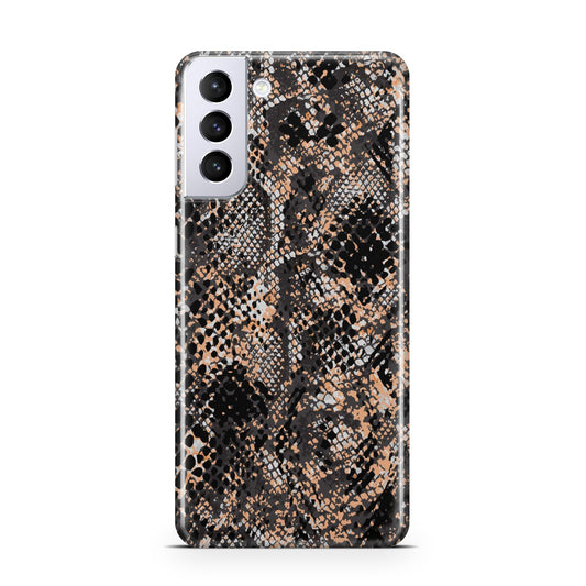 Snakeskin Print Samsung S21 Plus Phone Case