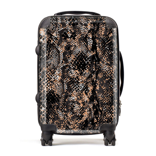 Snakeskin Print Suitcase