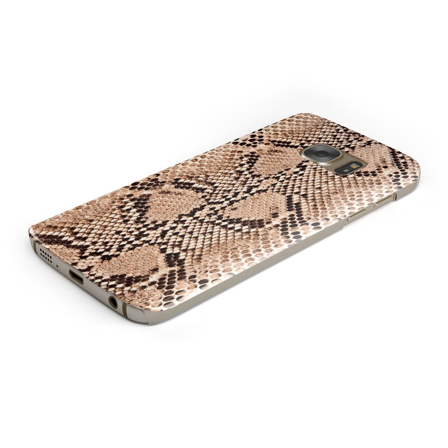 Snakeskin Protective Samsung Galaxy Case Angled Image