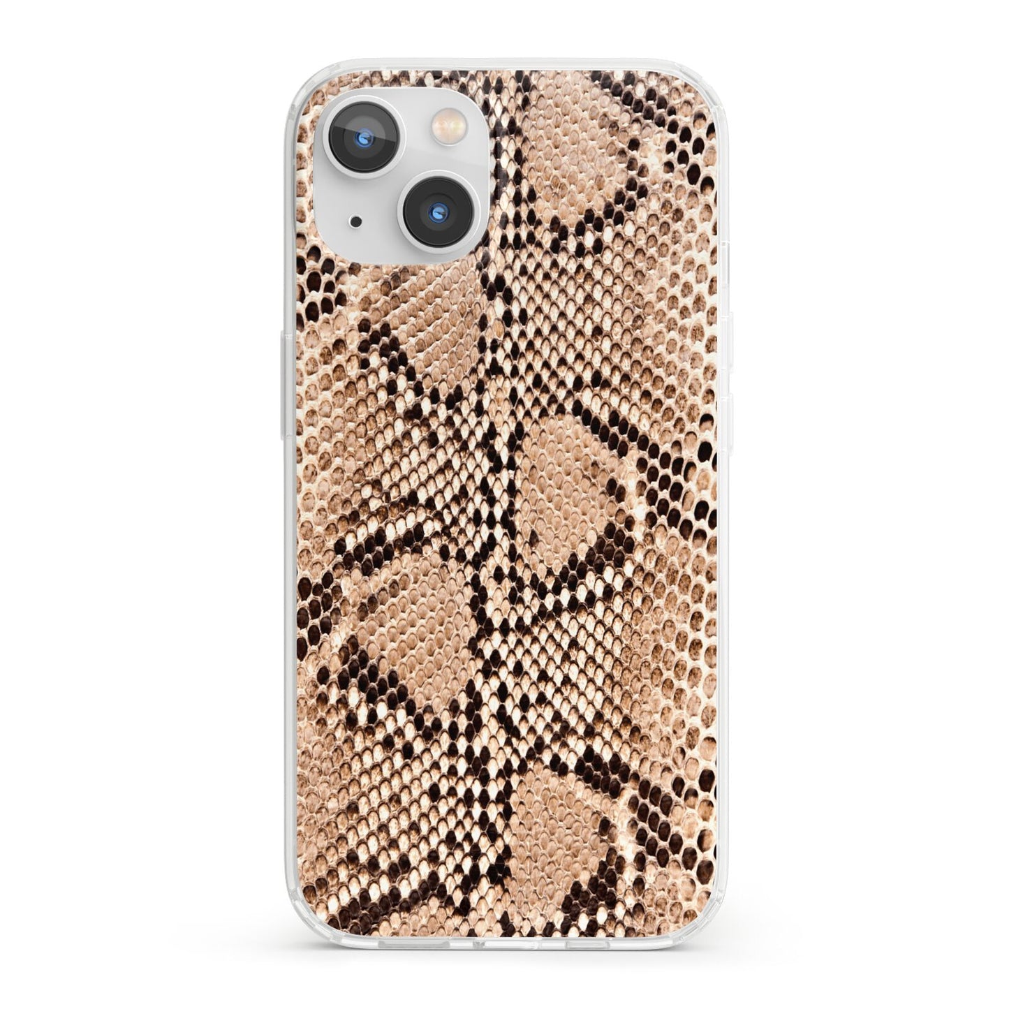 Snakeskin iPhone 13 Clear Bumper Case