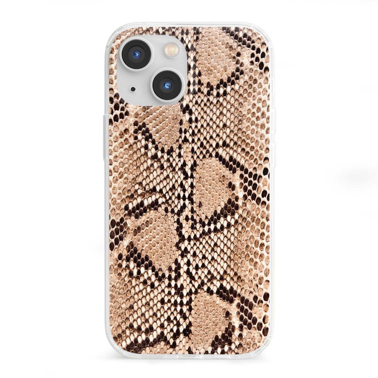 Snakeskin iPhone 13 Mini Clear Bumper Case