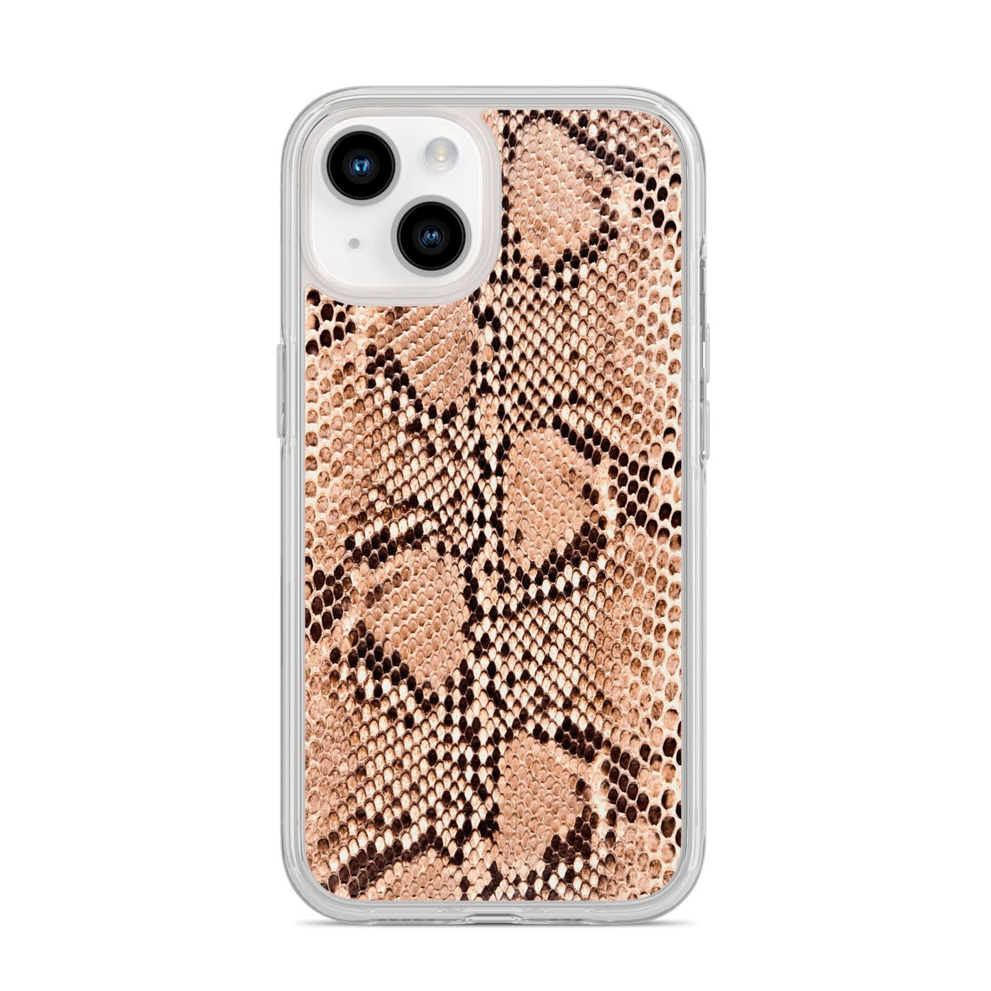 Snakeskin iPhone 14 Clear Tough Case Starlight