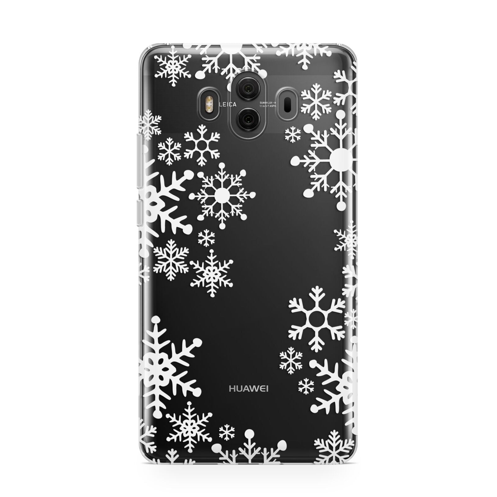 Snowflake Huawei Mate 10 Protective Phone Case