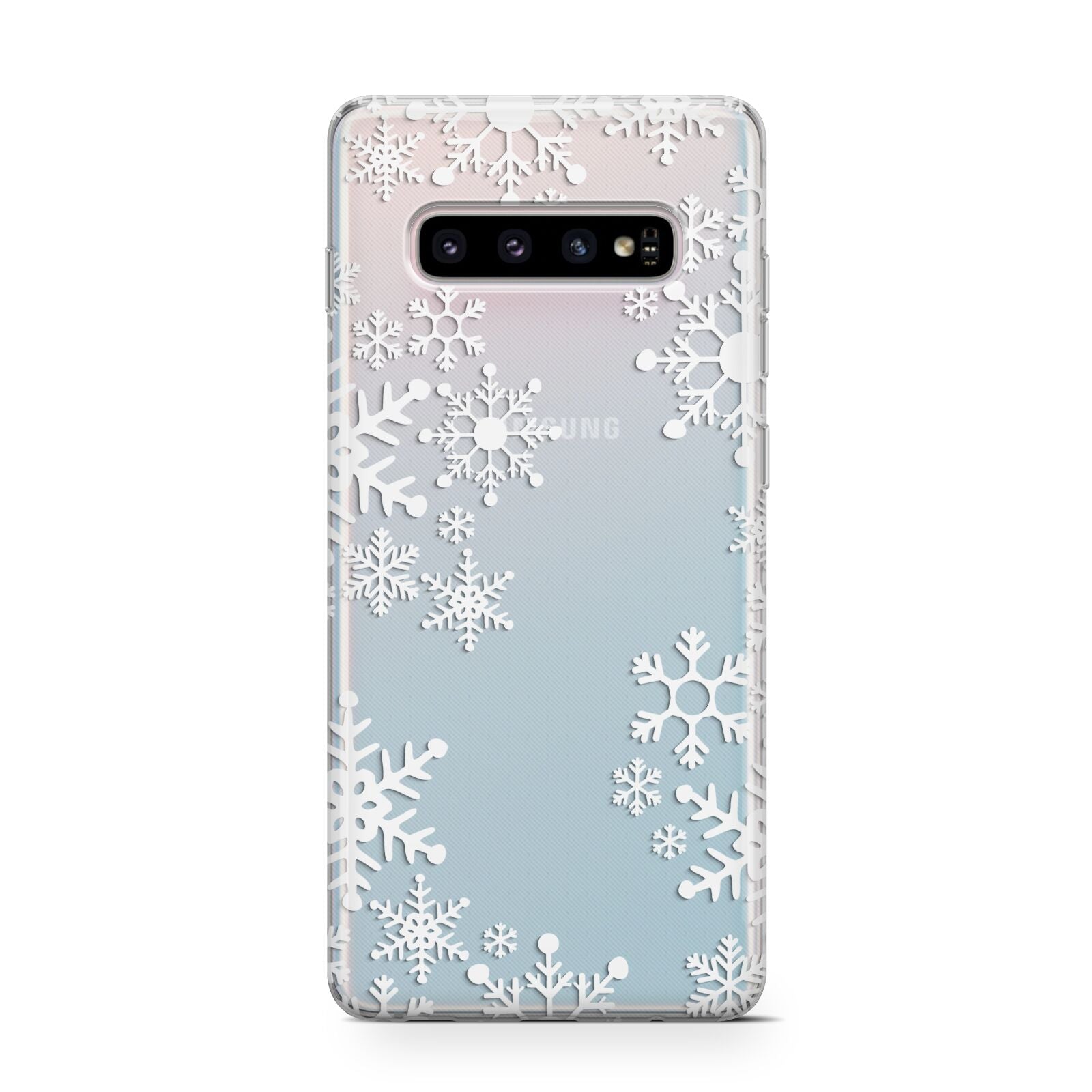 Snowflake Protective Samsung Galaxy Case