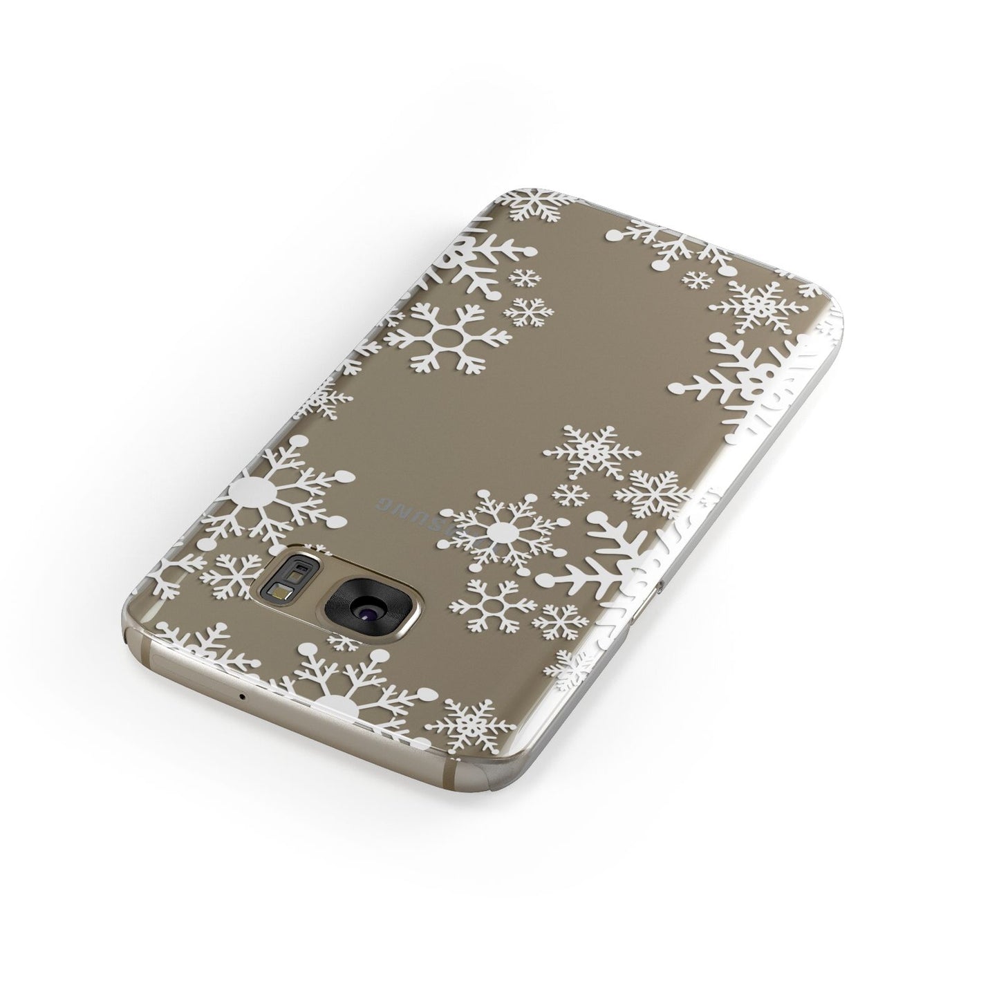 Snowflake Samsung Galaxy Case Front Close Up