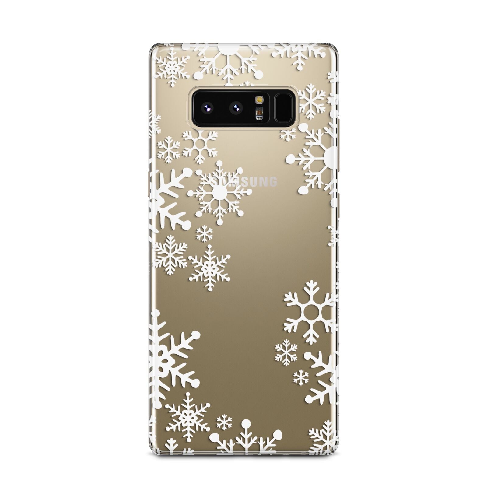 Snowflake Samsung Galaxy Note 8 Case