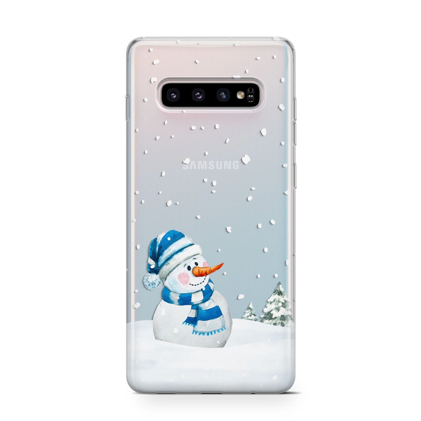 Snowman Protective Samsung Galaxy Case