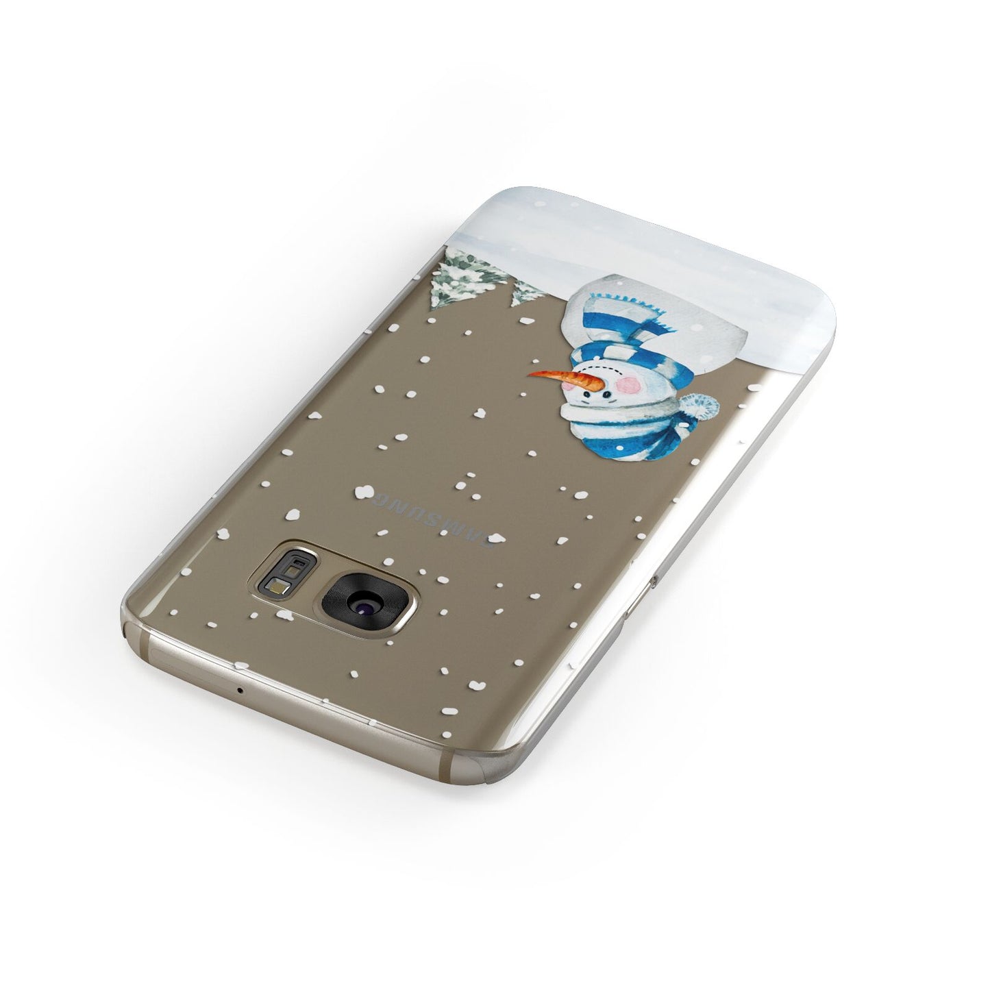 Snowman Samsung Galaxy Case Front Close Up