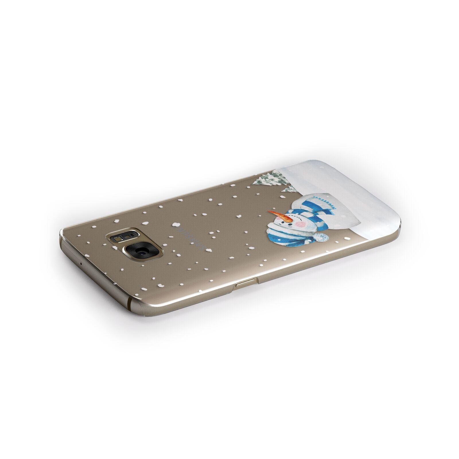 Snowman Samsung Galaxy Case Side Close Up