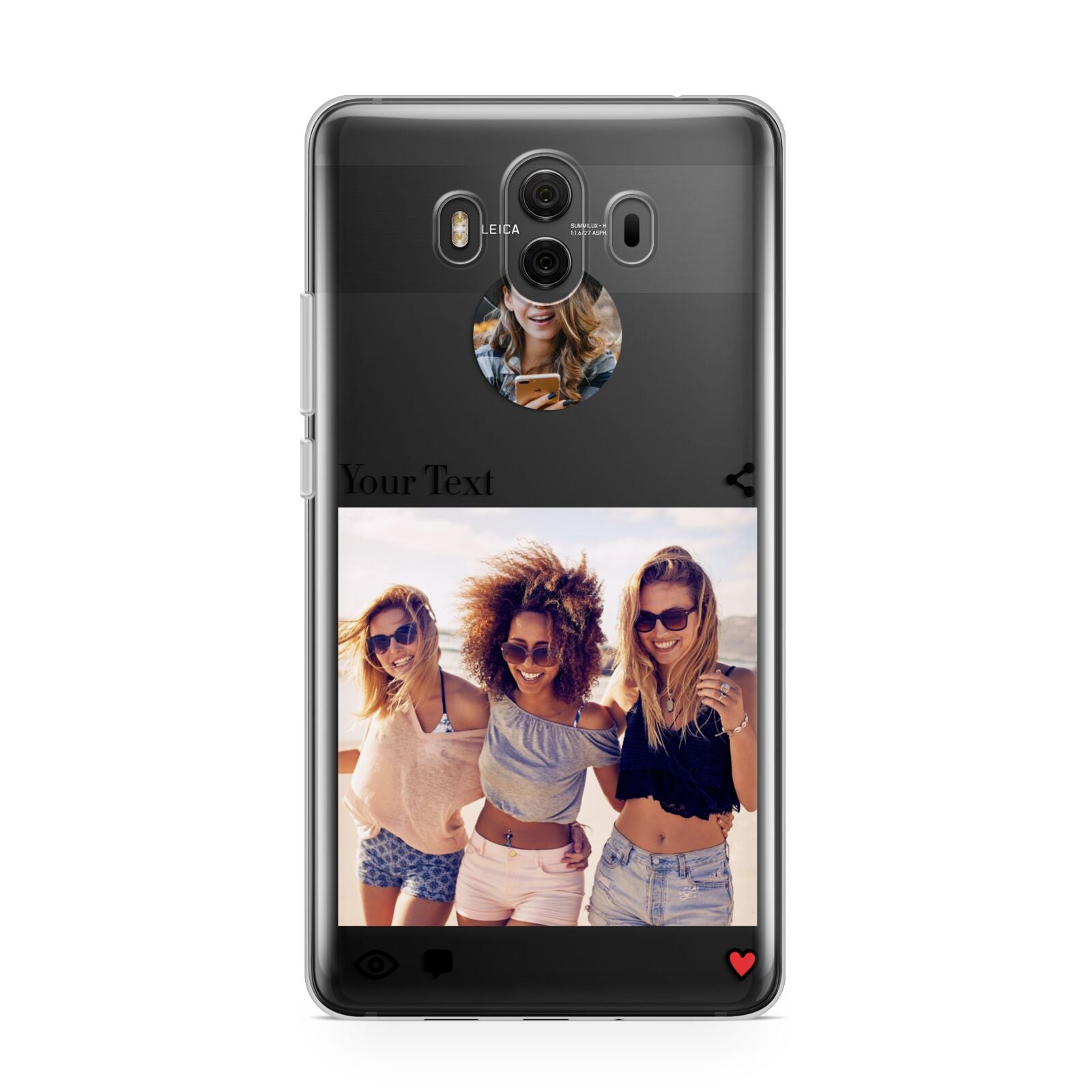 Social Media Photo Huawei Mate 10 Protective Phone Case