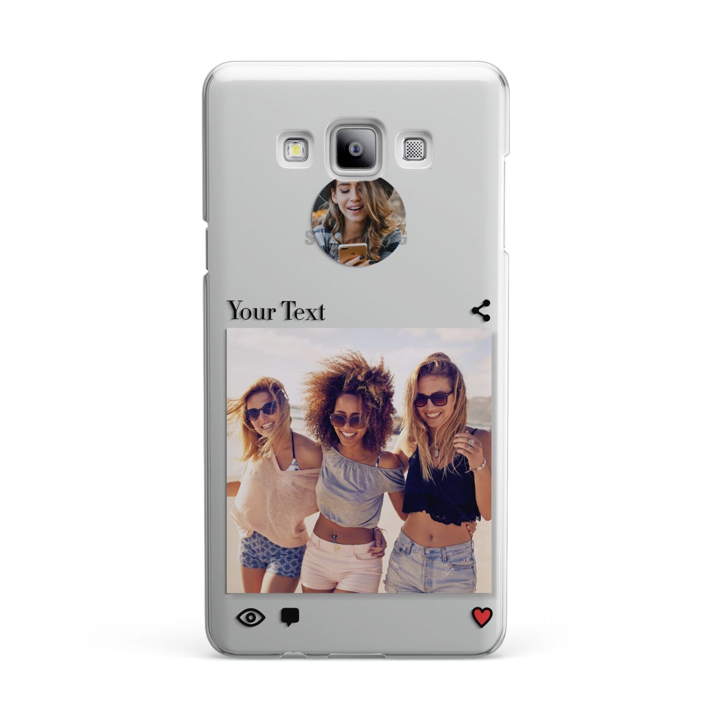 Social Media Photo Samsung Galaxy A7 2015 Case