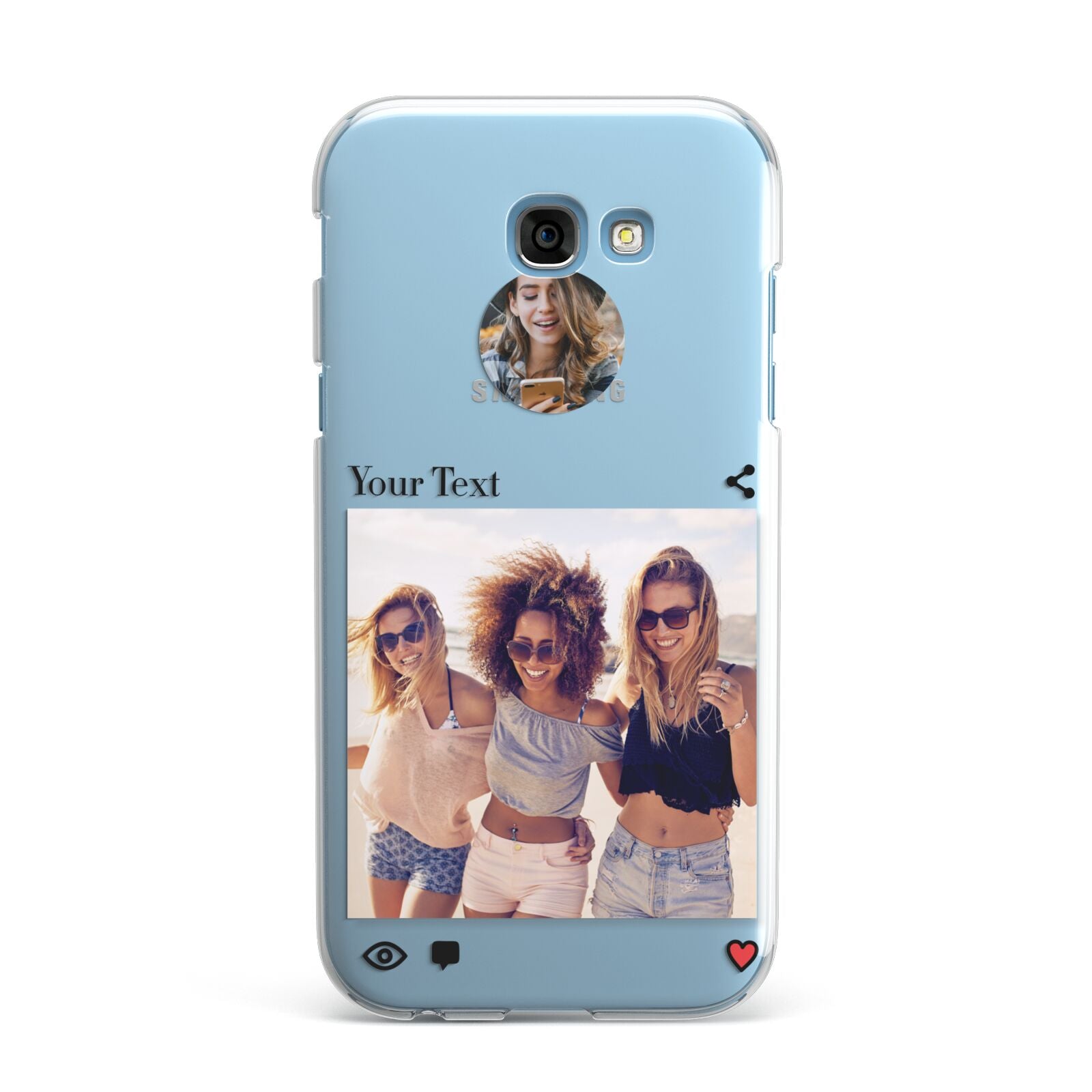 Social Media Photo Samsung Galaxy A7 2017 Case