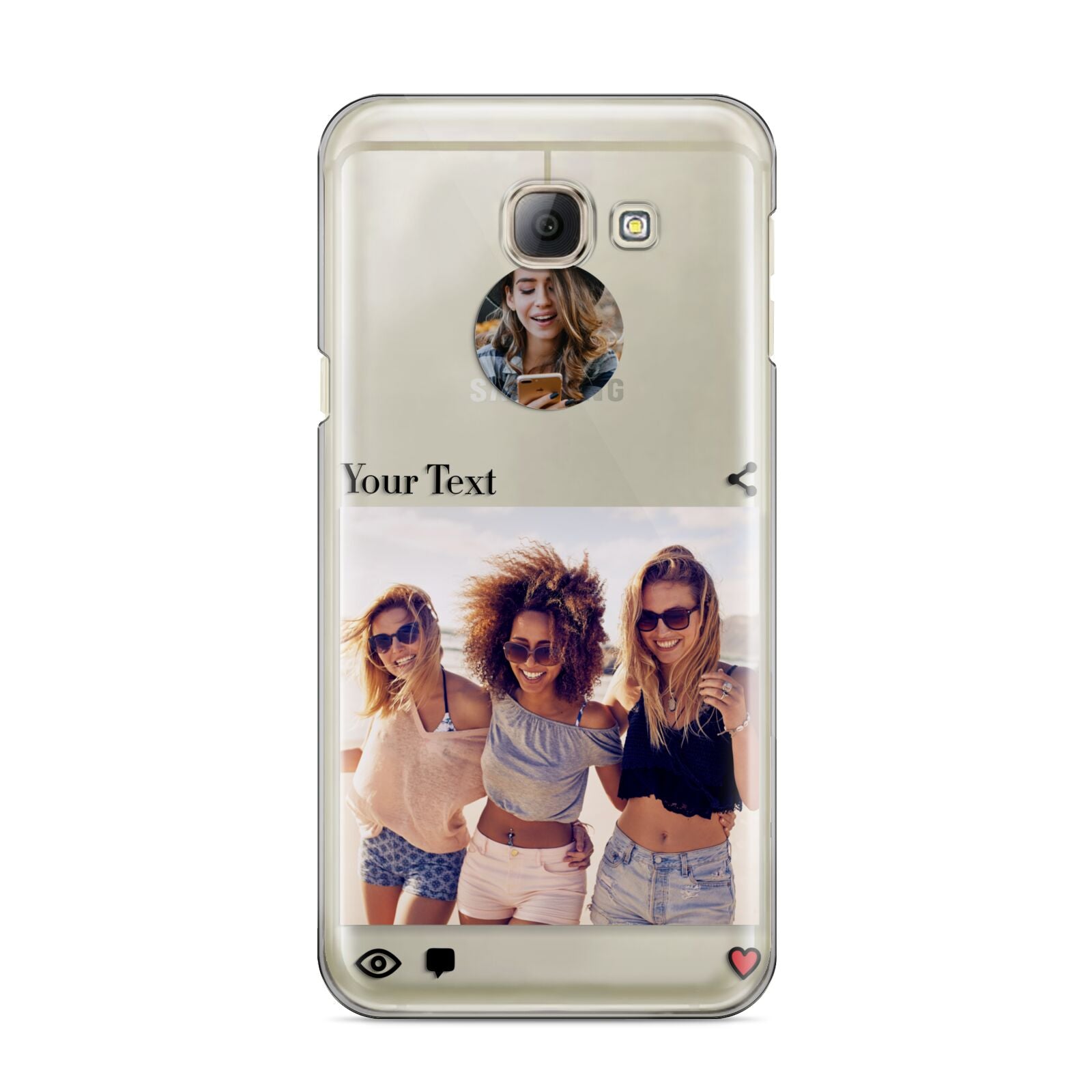 Social Media Photo Samsung Galaxy A8 2016 Case