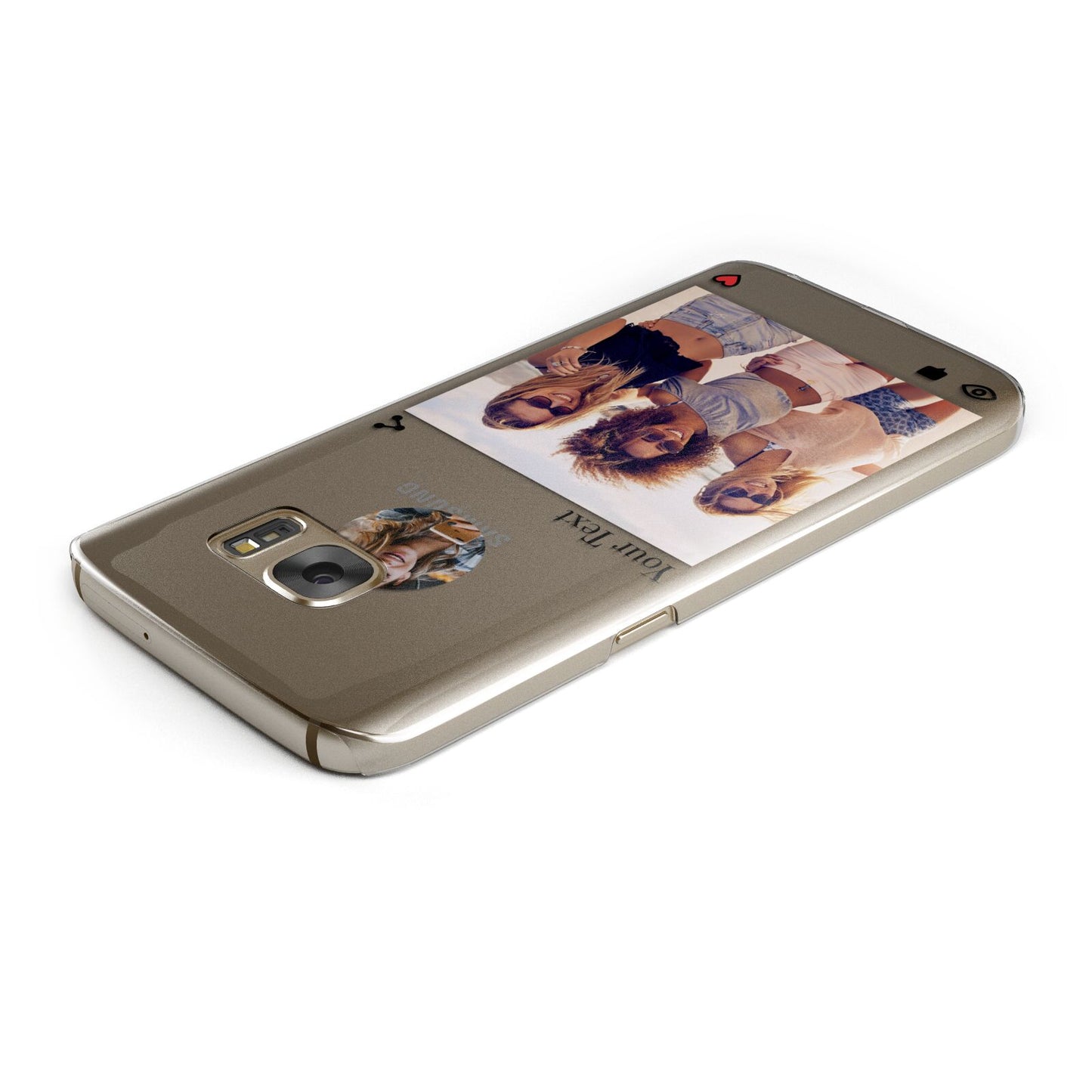 Social Media Photo Samsung Galaxy Case Top Cutout