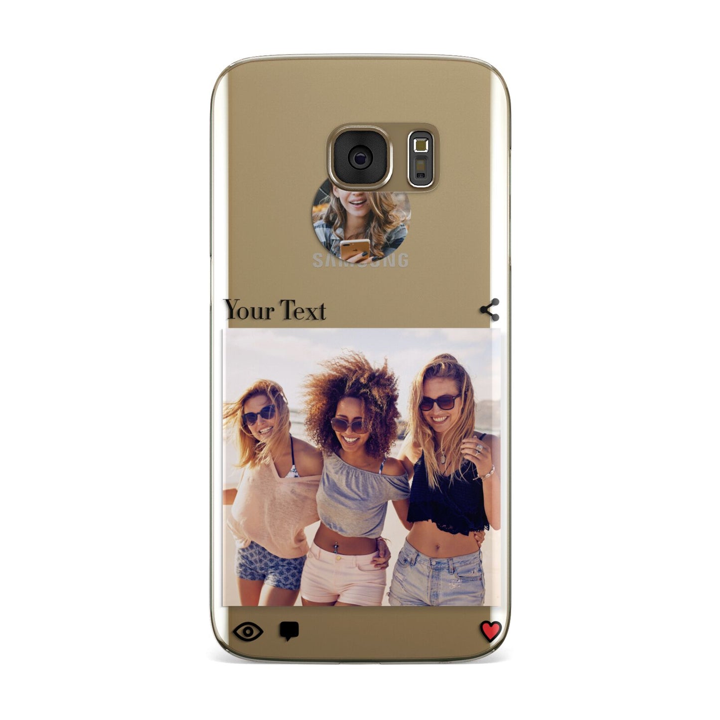 Social Media Photo Samsung Galaxy Case