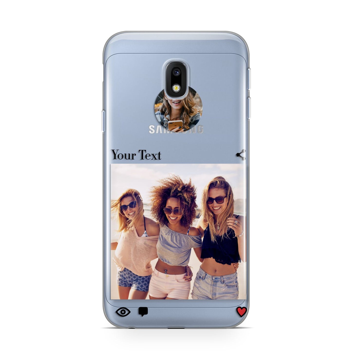 Social Media Photo Samsung Galaxy J3 2017 Case