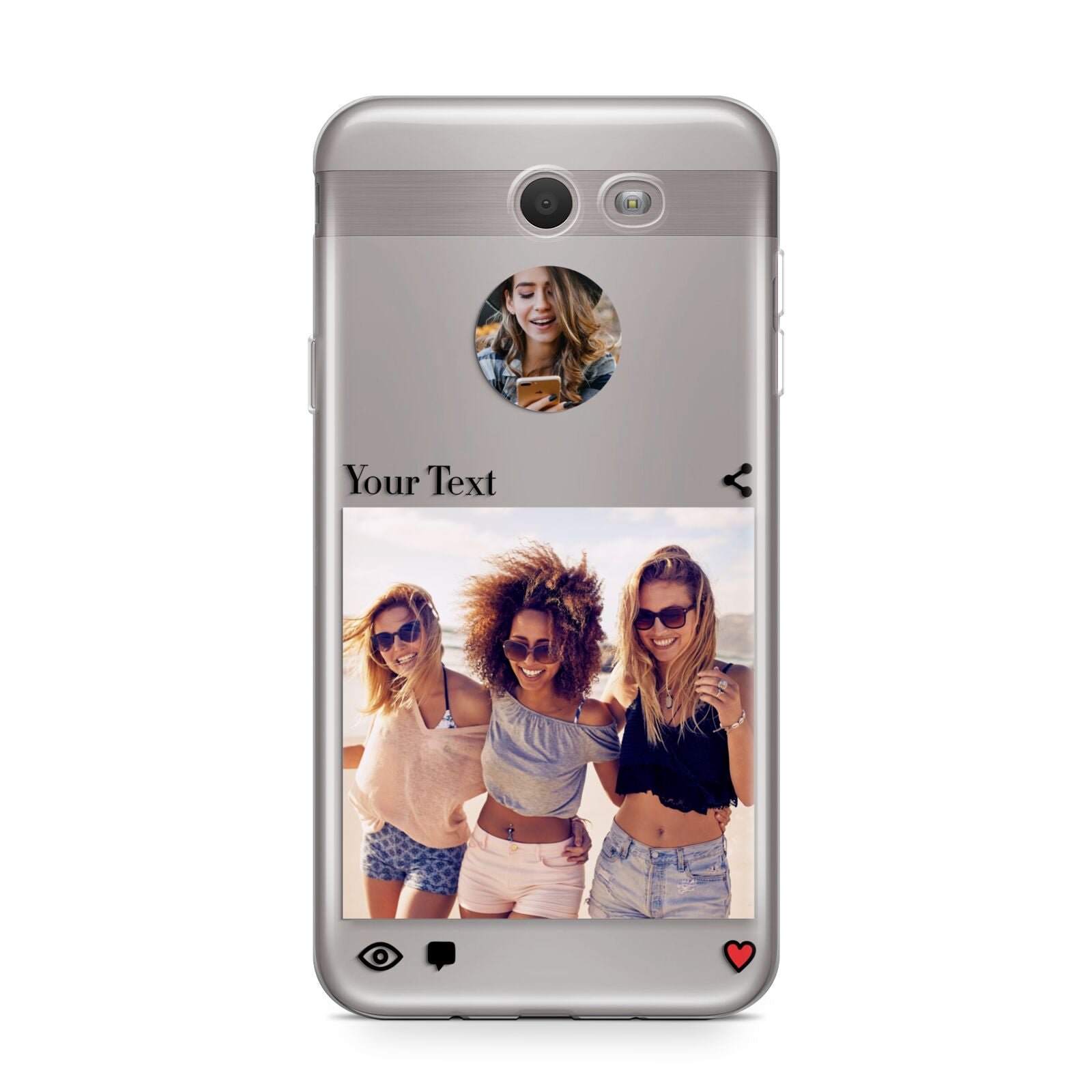 Social Media Photo Samsung Galaxy J7 2017 Case