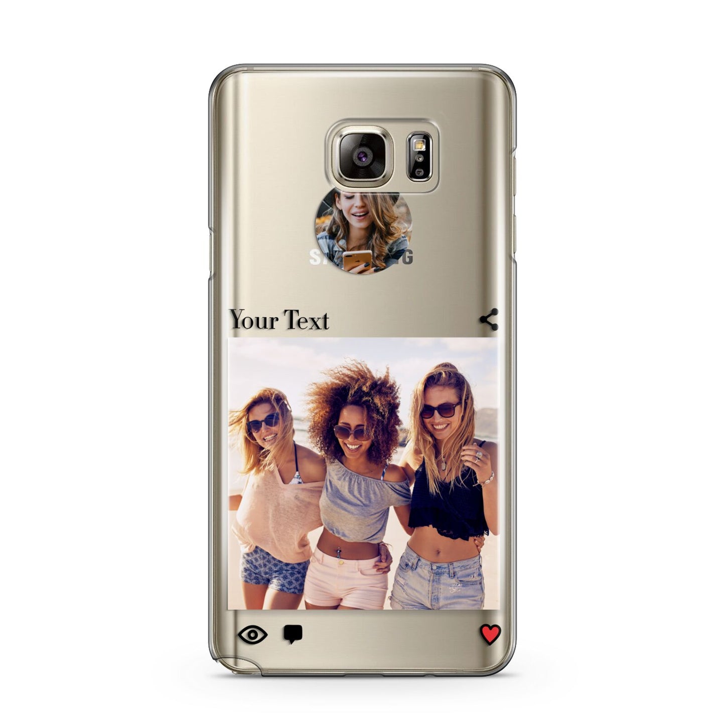 Social Media Photo Samsung Galaxy Note 5 Case