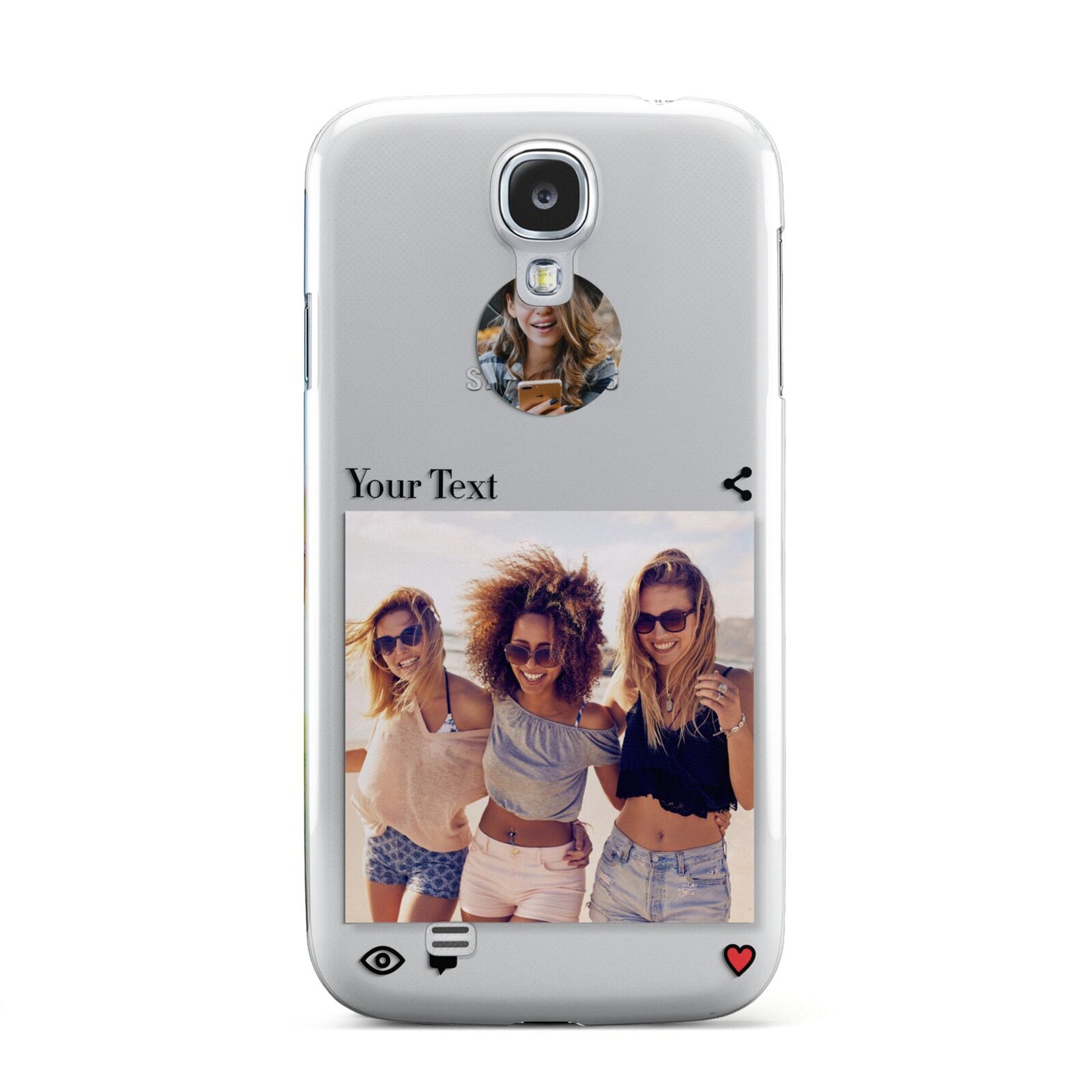 Social Media Photo Samsung Galaxy S4 Case