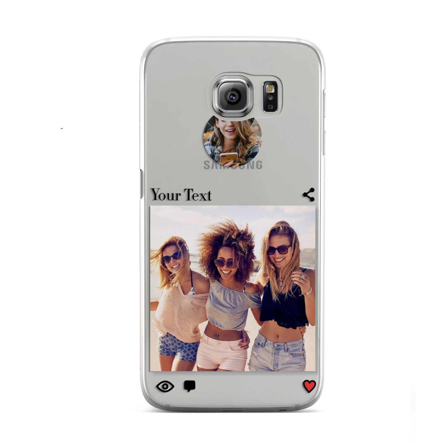 Social Media Photo Samsung Galaxy S6 Case