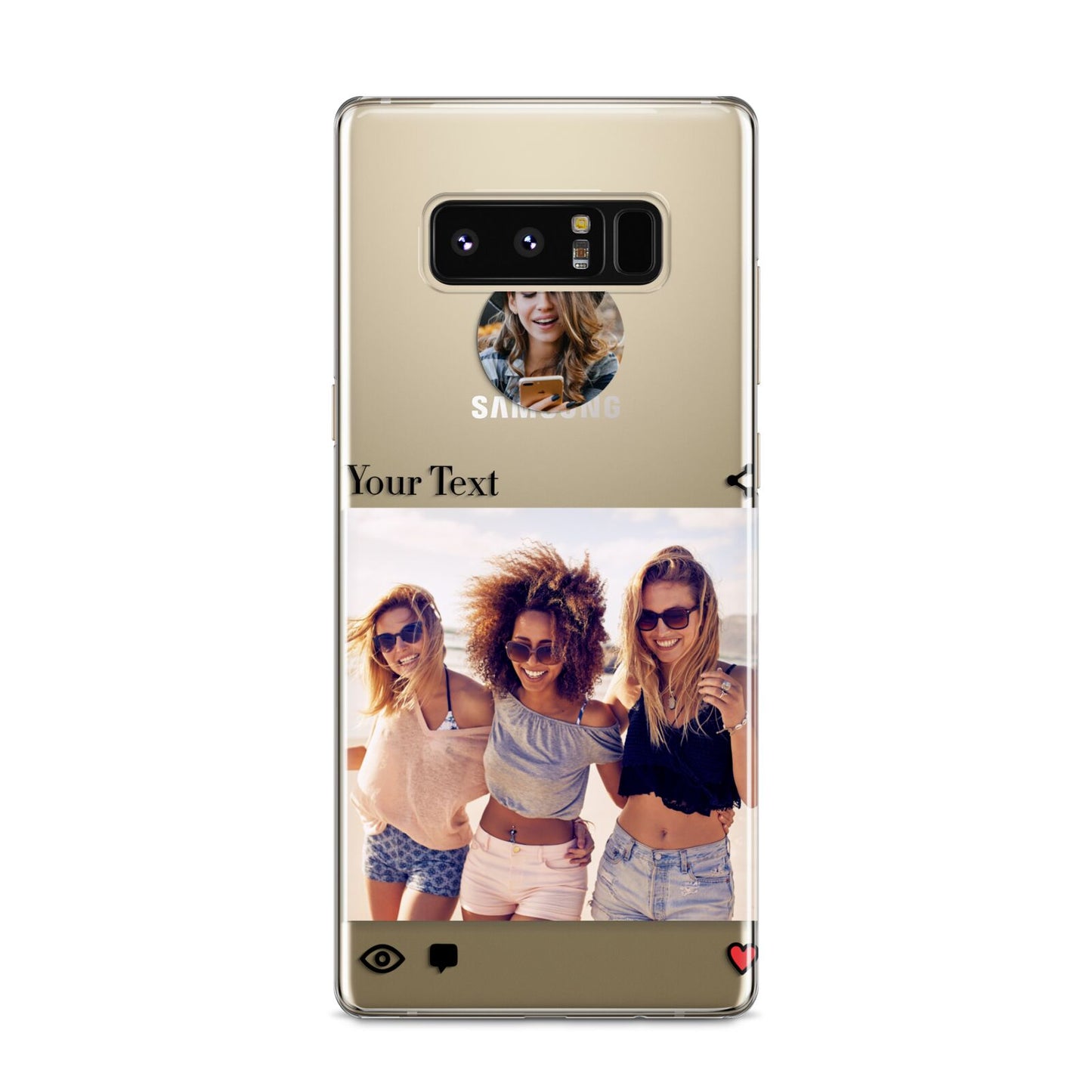 Social Media Photo Samsung Galaxy S8 Case