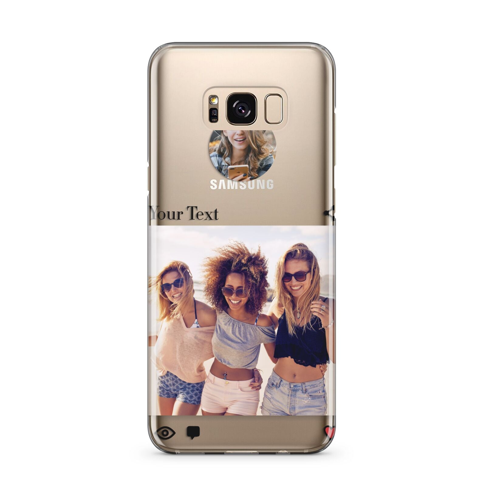 Social Media Photo Samsung Galaxy S8 Plus Case