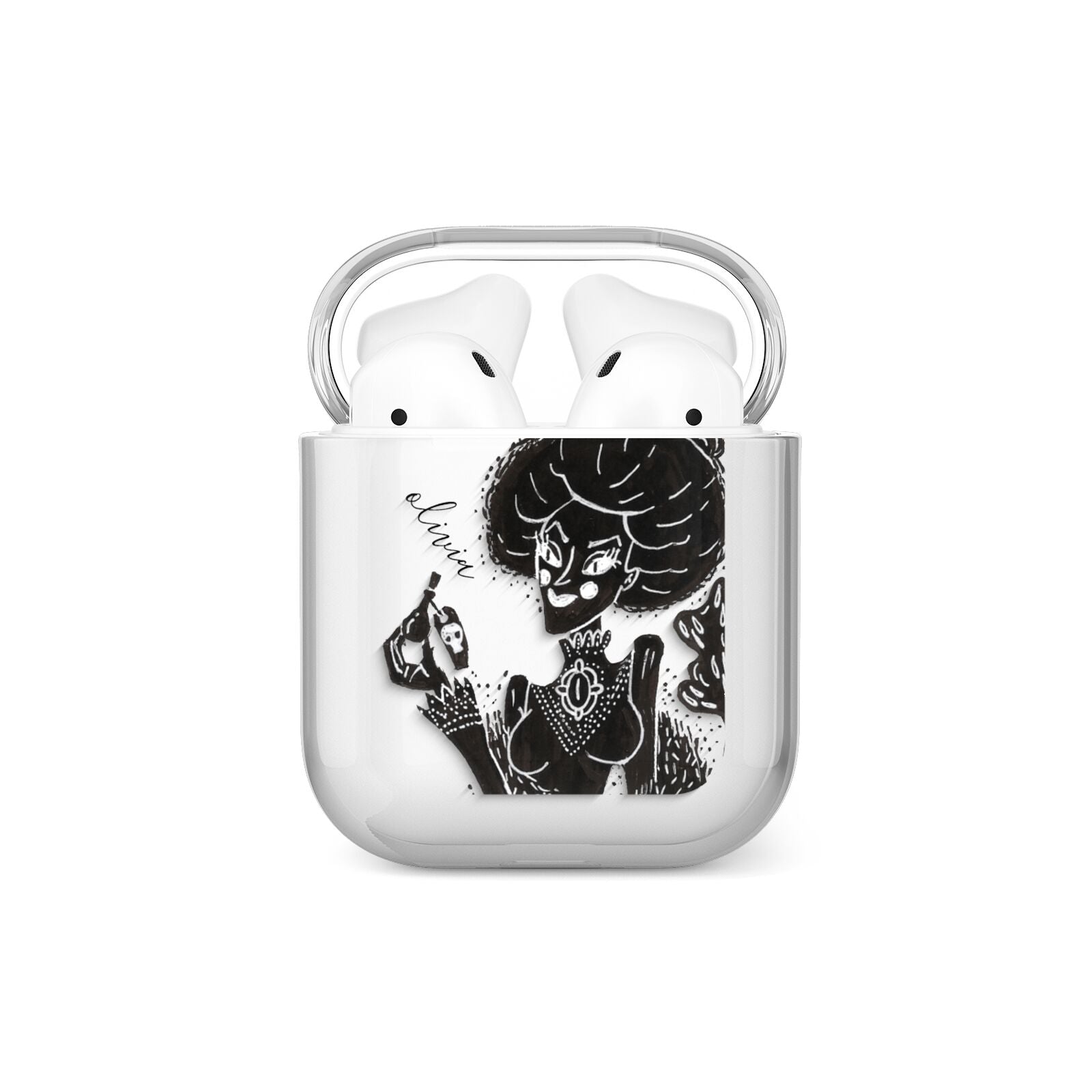 Sophisticated Witch Personalised AirPods Case