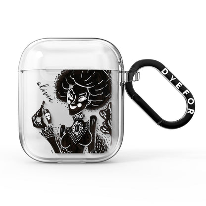 Sophisticated Witch Personalised AirPods Clear Case