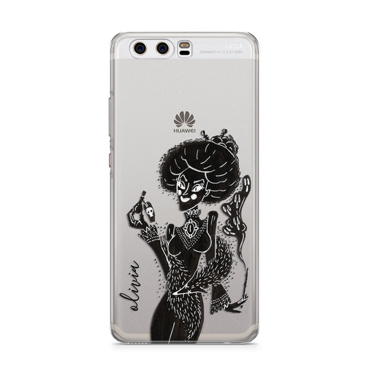 Sophisticated Witch Personalised Huawei P10 Phone Case