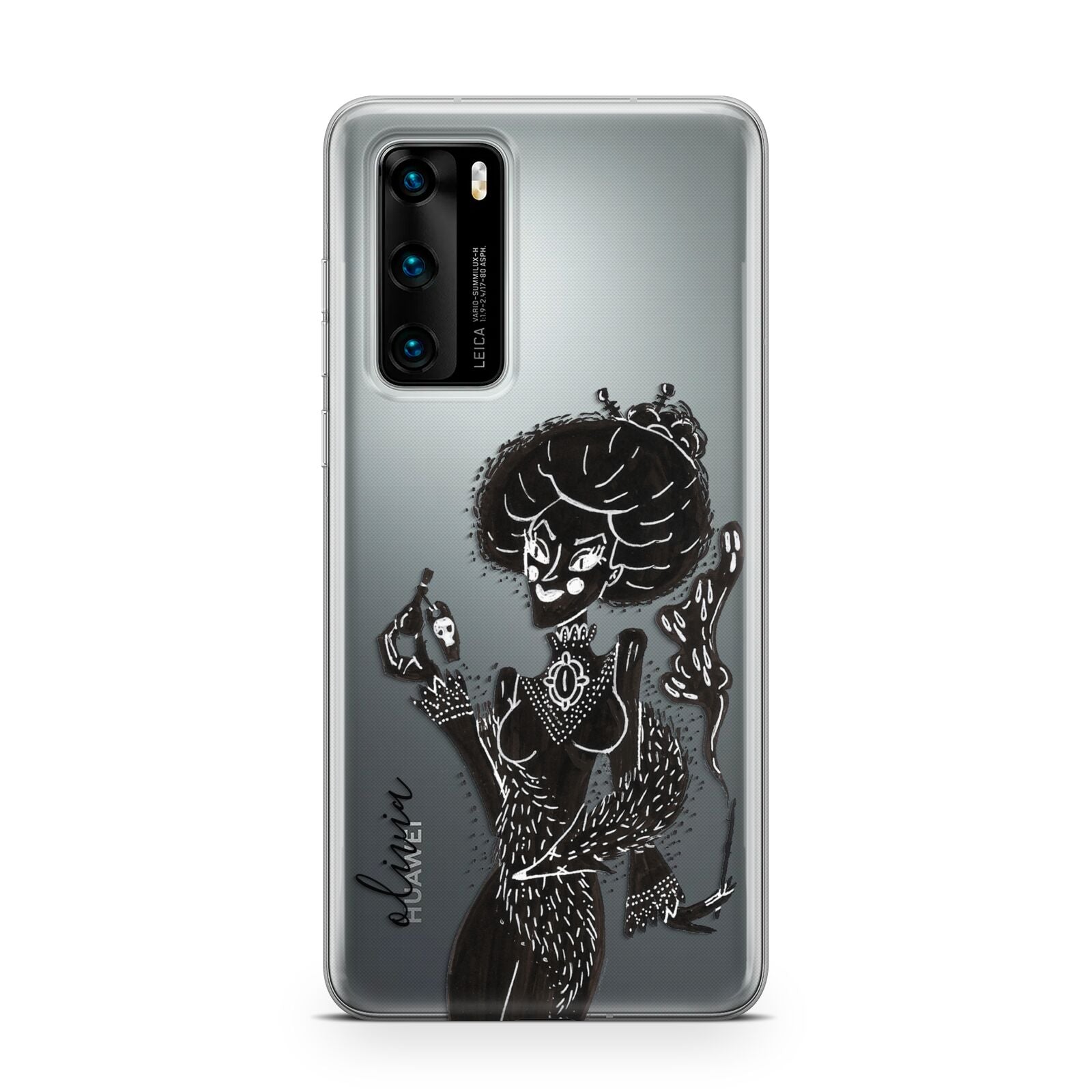 Sophisticated Witch Personalised Huawei P40 Phone Case