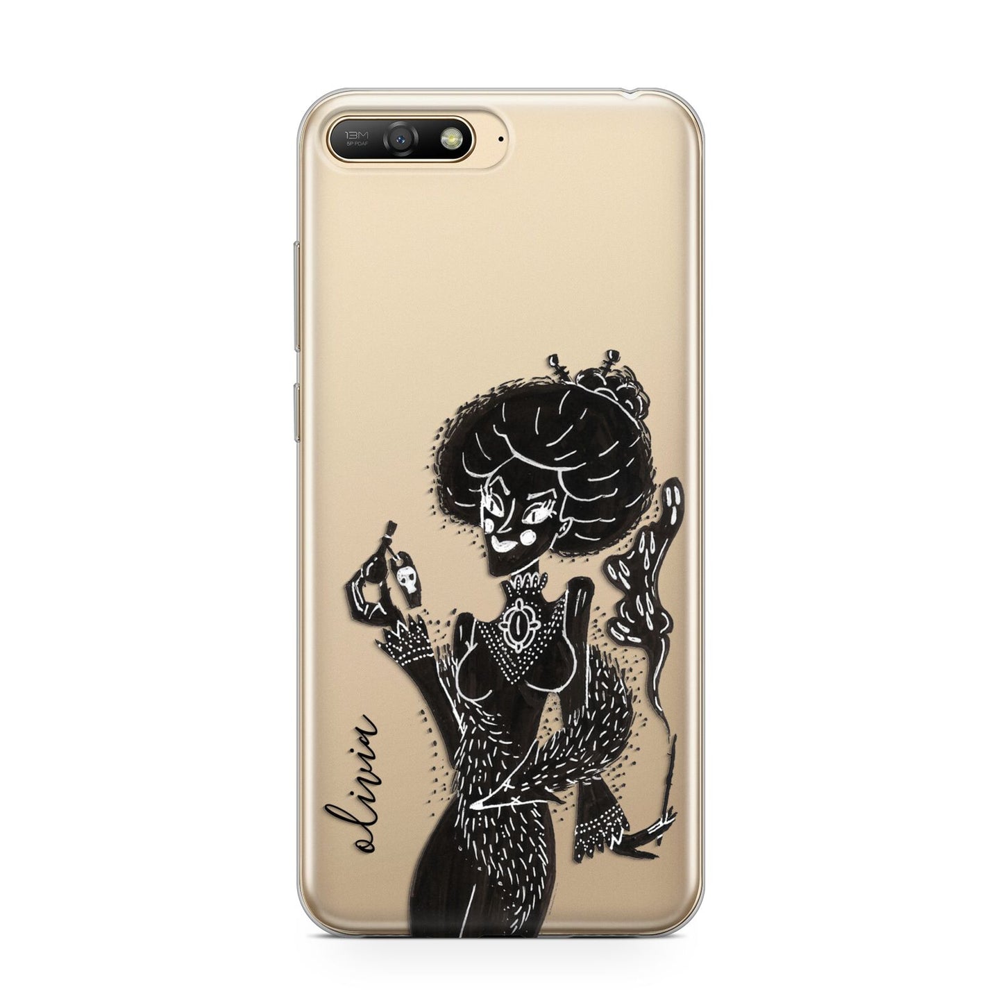 Sophisticated Witch Personalised Huawei Y6 2018