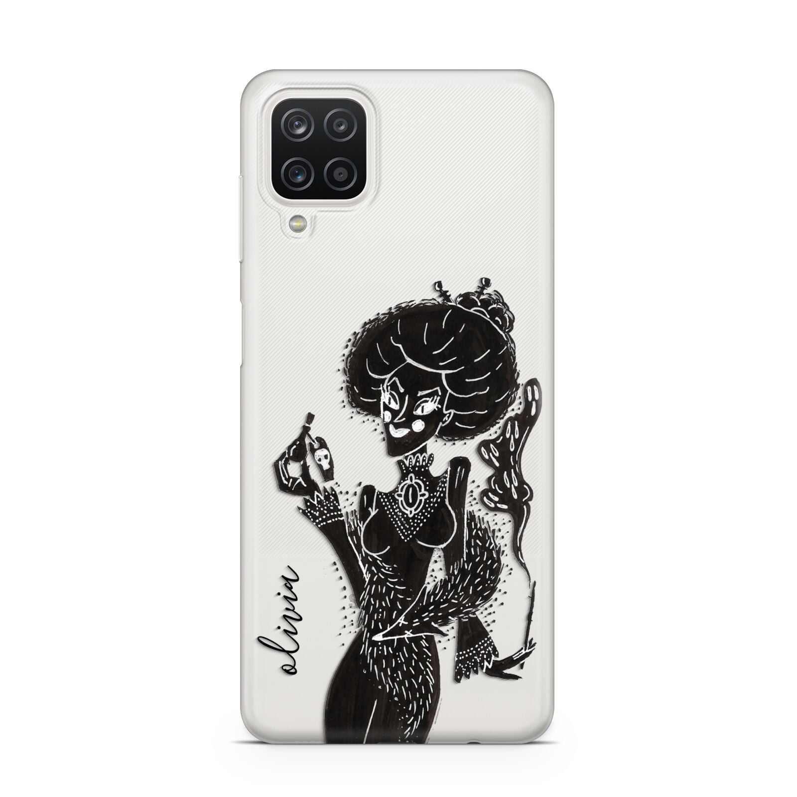 Sophisticated Witch Personalised Samsung A12 Case