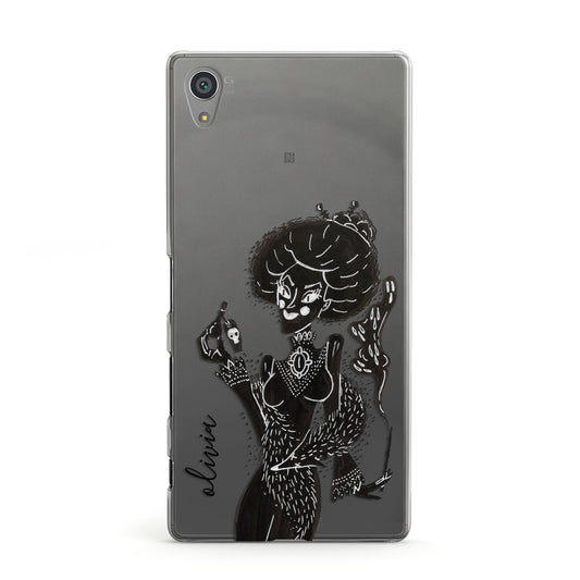 Sophisticated Witch Personalised Sony Xperia Case