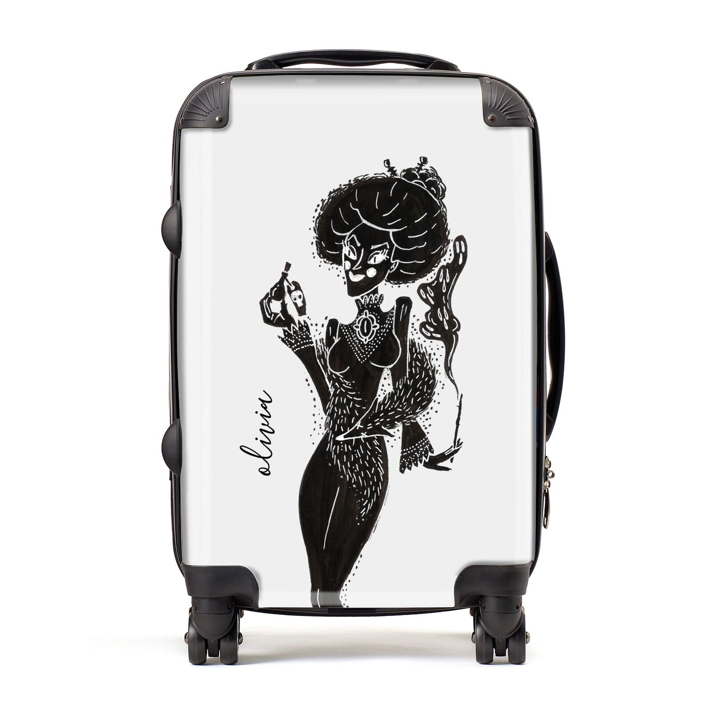 Sophisticated Witch Personalised Suitcase