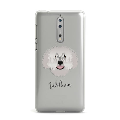 Spanish Water Dog Personalised Nokia Case