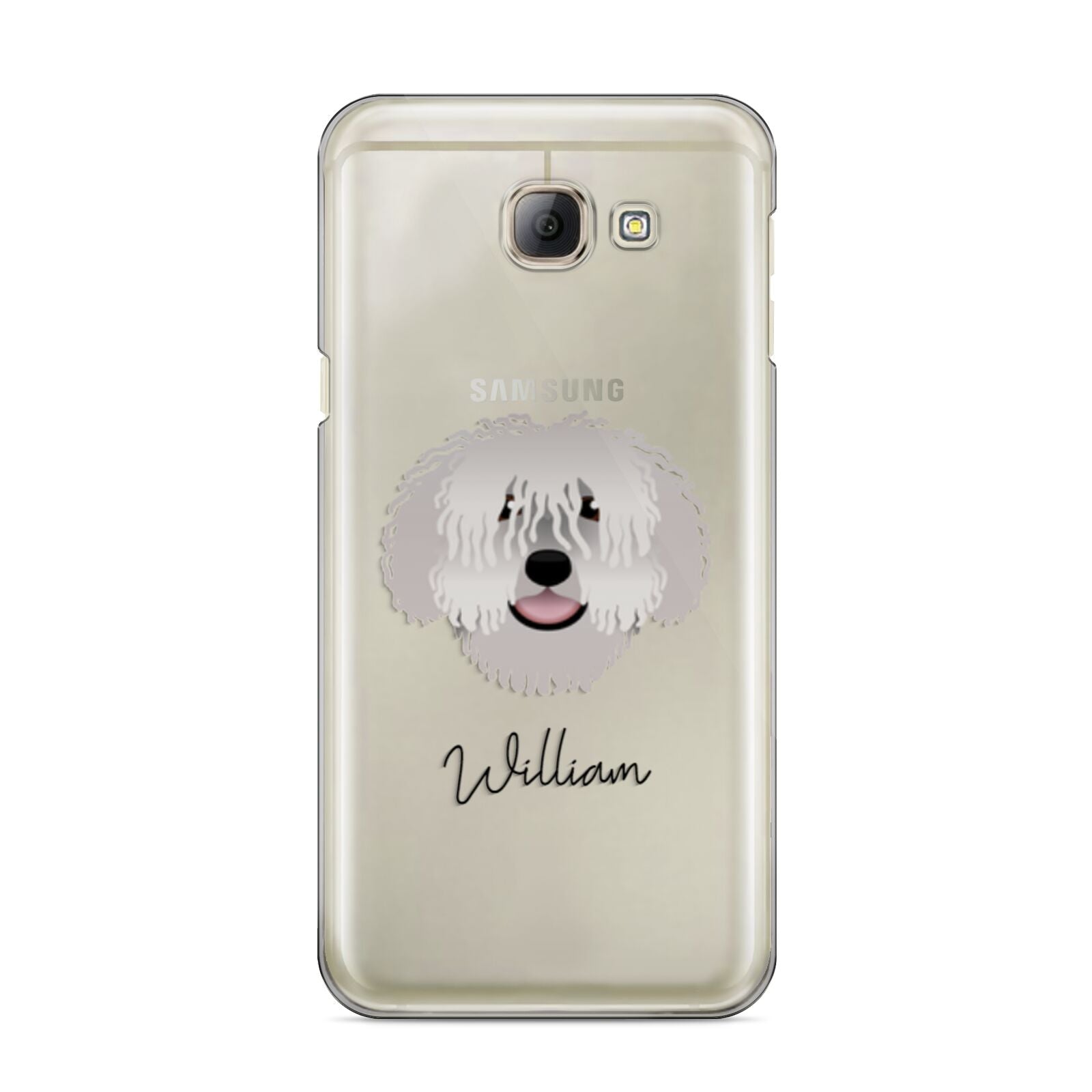 Spanish Water Dog Personalised Samsung Galaxy A8 2016 Case