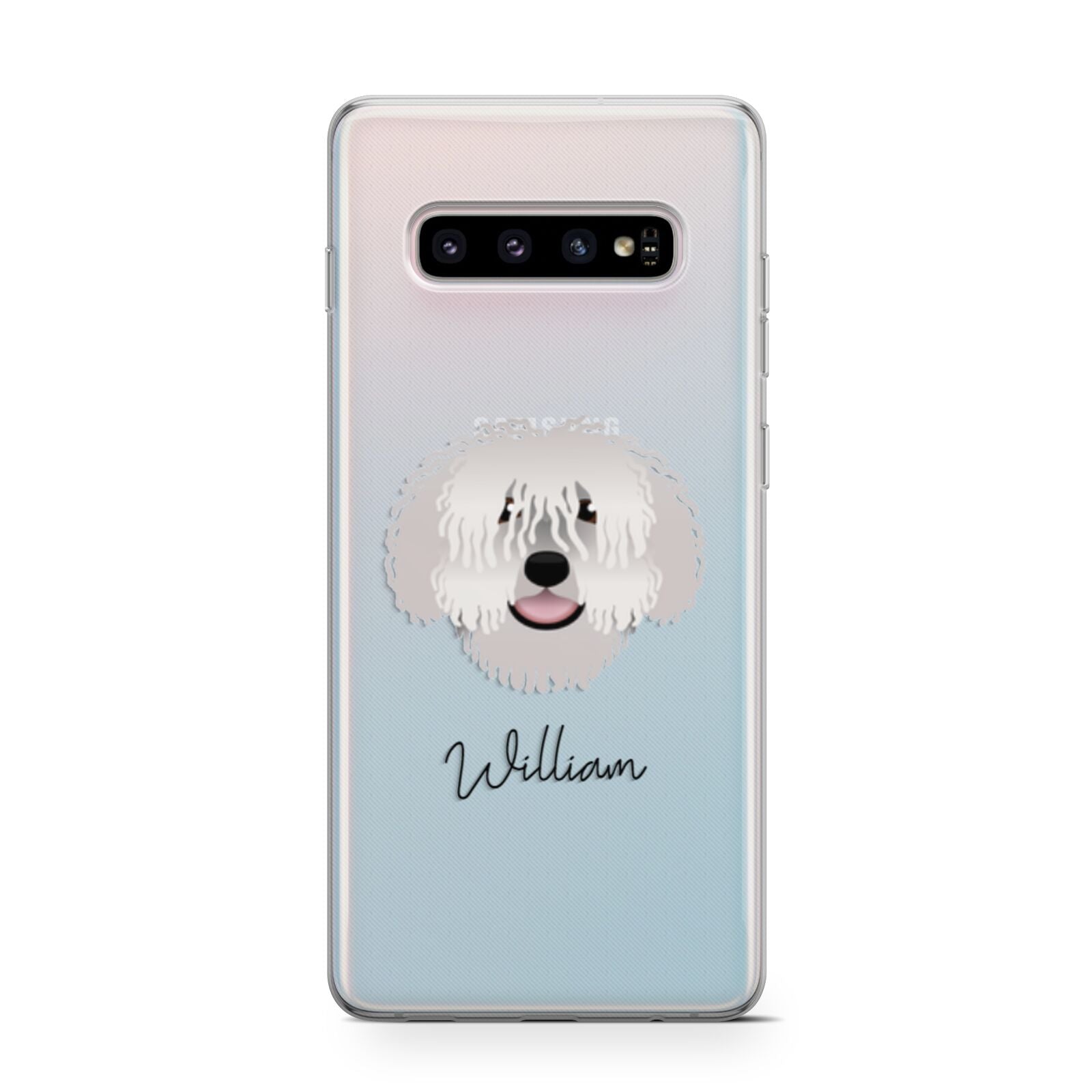 Spanish Water Dog Personalised Samsung Galaxy S10 Case