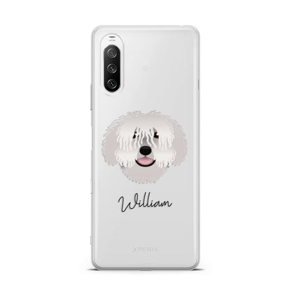 Spanish Water Dog Personalised Sony Xperia 10 III Case