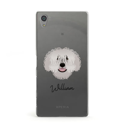 Spanish Water Dog Personalised Sony Xperia Case