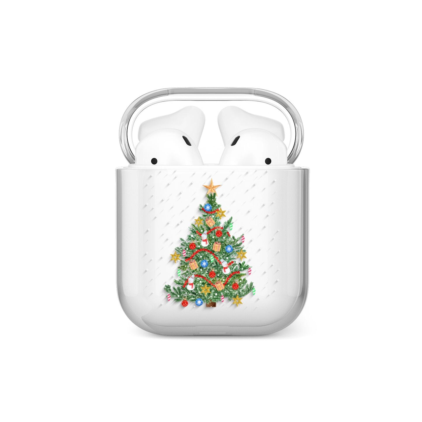 Sparkling Christmas Tree AirPods Case