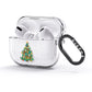 Sparkling Christmas Tree AirPods Glitter Case 3rd Gen Side Image