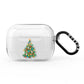 Sparkling Christmas Tree AirPods Pro Clear Case